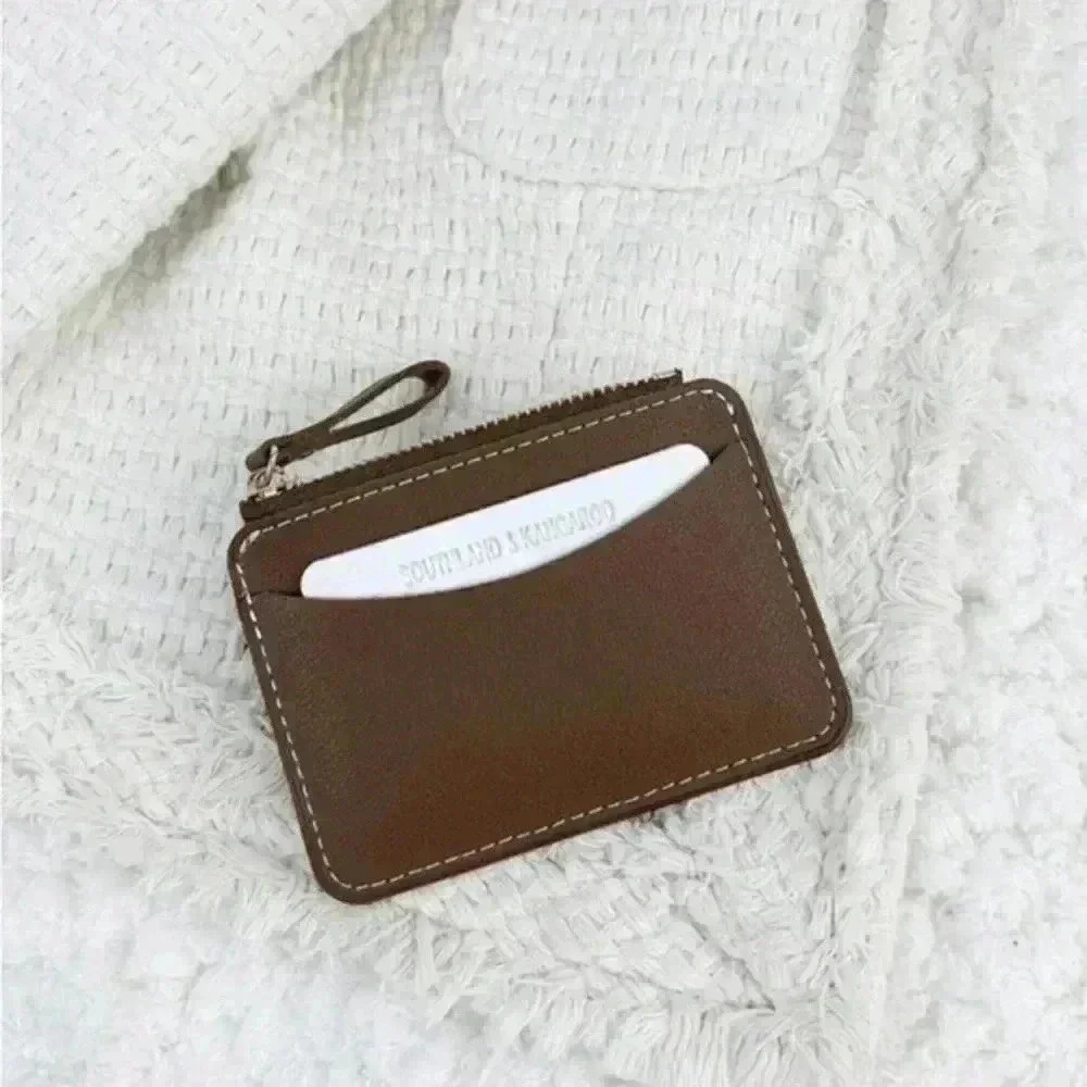 ⚠️Clearance🤎Small Cardholder Coffee Brown Wallet - Picture 2 of 4